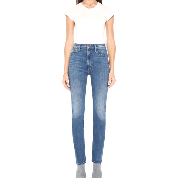 MOTHER Denim - MOTHER Rider Skimp Jeans in Dreamer in High Life